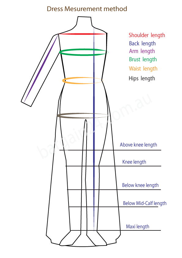 Gown & Mortarboard Size Chart for Reference