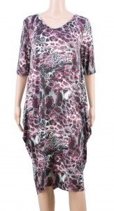 3/4 Sleeve printed summer Dress 