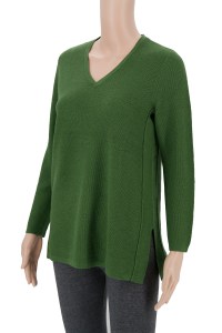 Long Sleeve V Neck Jumper Women Clothing