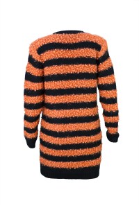Woman Stripped sprinkle Cardigan 