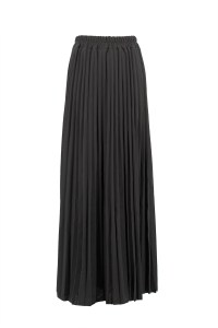 Pleated Maxi Skirt