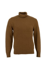 High neck men jumper